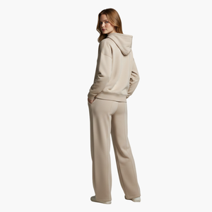Stylish Women's Two-Piece Set Hooded
