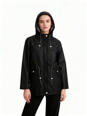 Women's Hooded Waterproof Transition Coat