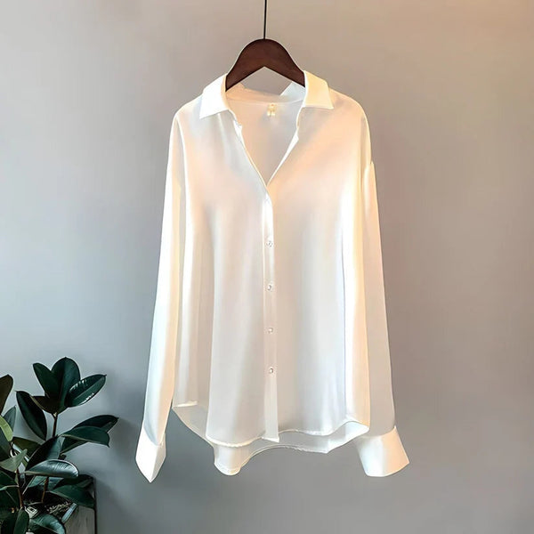 Elegant Silk Blouse - Luxurious Comfort