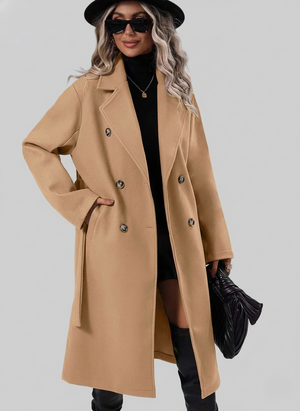 Women’s Classic Double-Breasted Trench Coat