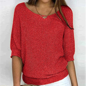 Cozy Loose Knit Sweater - Stylish Comfort