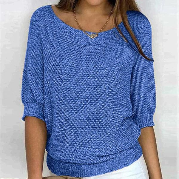 Cozy Loose Knit Sweater - Stylish Comfort