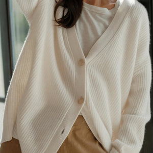 Luxurious Oversized Cashmere Cardigan