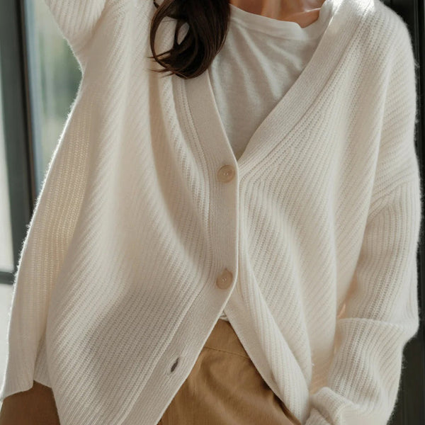 Luxurious Oversized Cashmere Cardigan