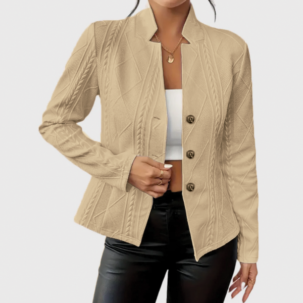 Chic Tailored Blazer Elegant Fit