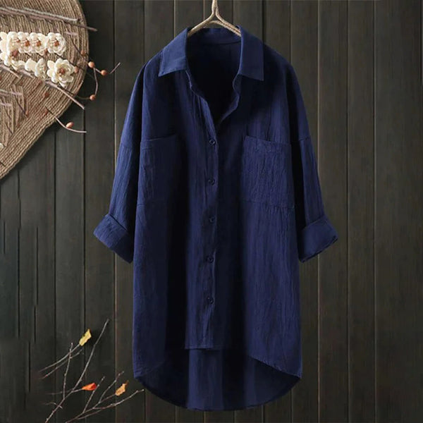 Stylish Women's Button-Up Shirt with Comfort Fit