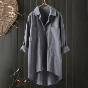 Stylish Women's Button-Up Shirt with Comfort Fit