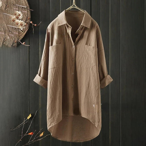 Stylish Women's Button-Up Shirt with Comfort Fit