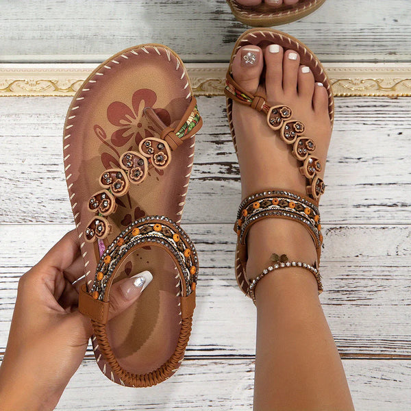 Bohemian-Style Sandals with Lelia Design