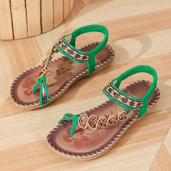 Bohemian-Style Sandals with Lelia Design