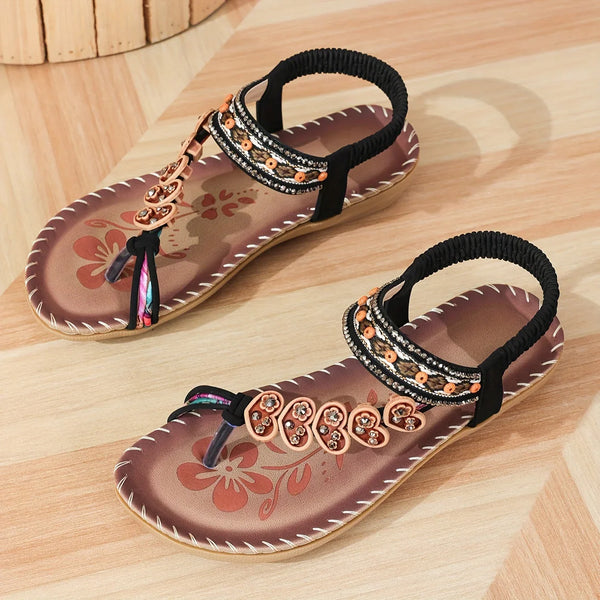 Bohemian-Style Sandals with Lelia Design