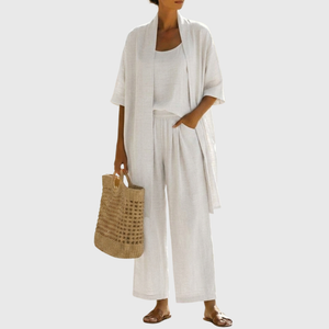 Women’s Coordinated Three-Piece Lounge Set