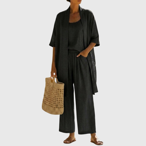 Women’s Coordinated Three-Piece Lounge Set