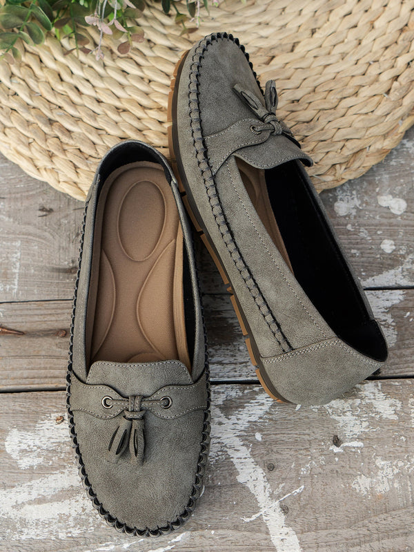 Elegant Classic Bow Loafers for Timeless Style