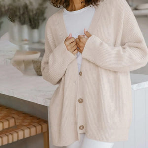 Luxurious Oversized Cashmere Cardigan
