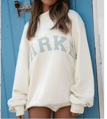 Women’s Oversized Varsity Letter Sweater