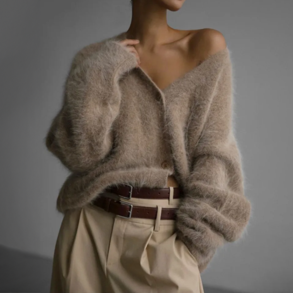Women’s Oversized Cardigan Sweater Loose Fit