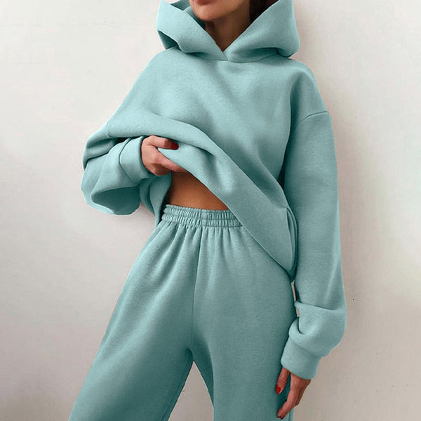 Women’s Oversized Hoodie and Jogger Lounge Set