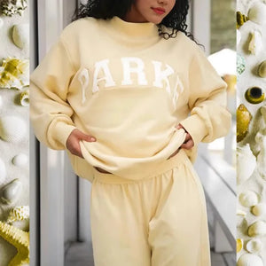 Women’s Oversized Varsity Letter Sweater