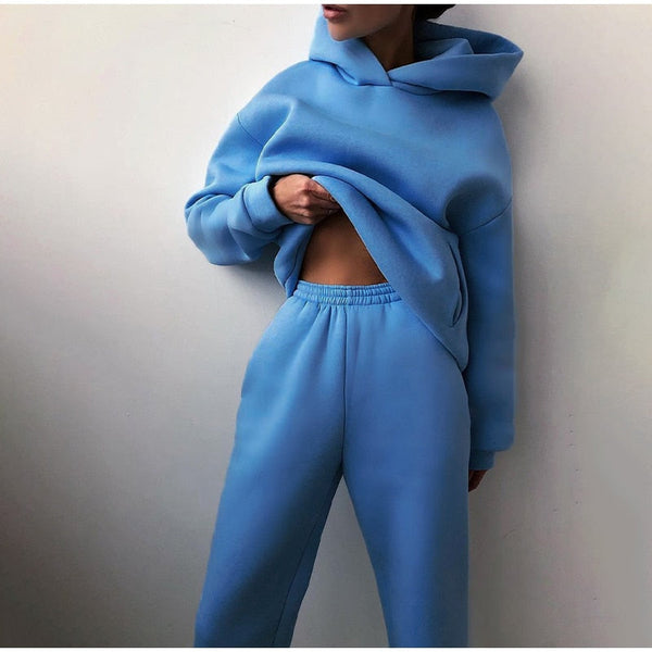 Women’s Oversized Hoodie and Jogger Lounge Set