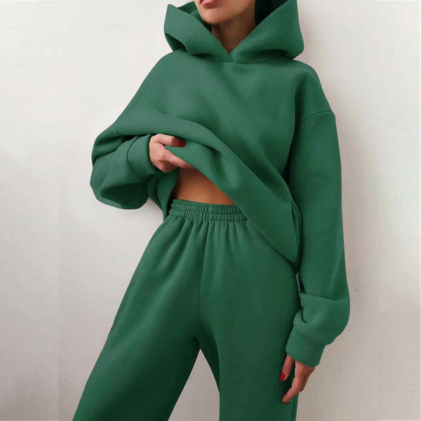 Women’s Oversized Hoodie and Jogger Lounge Set