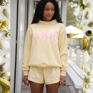 Women’s Oversized Varsity Letter Sweater