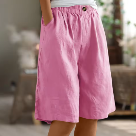 Women’s Casual Bermuda Relaxed Wide Leg Shorts