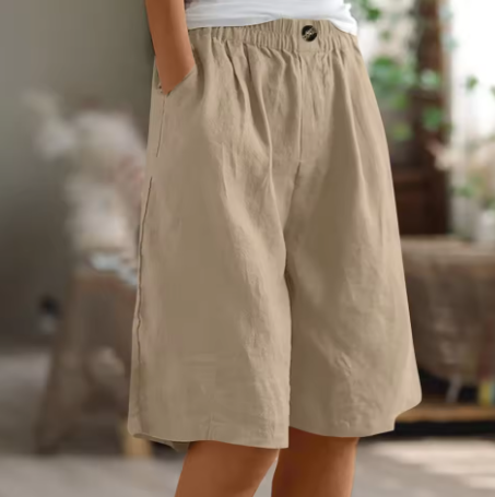Women’s Casual Bermuda Relaxed Wide Leg Shorts