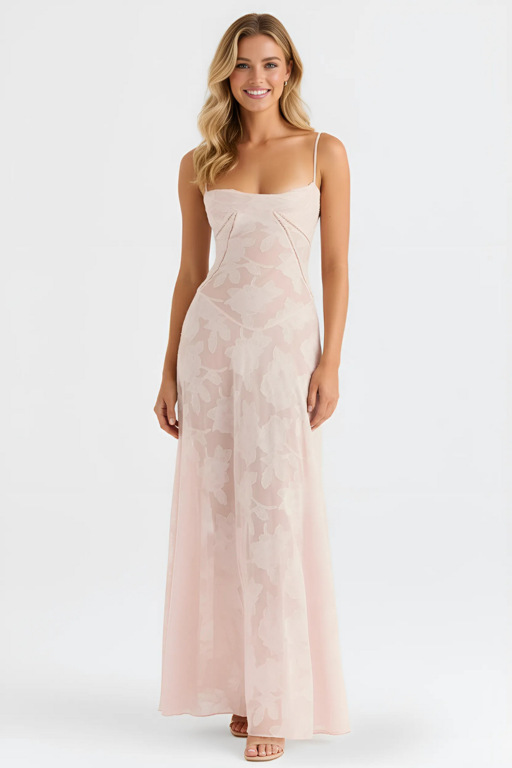 Chic Maxi Dress - Elegant Evening Gown for Weddings and Special Occasions