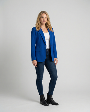 Women's Tailored Blazer with Timeless Sophisticated Style