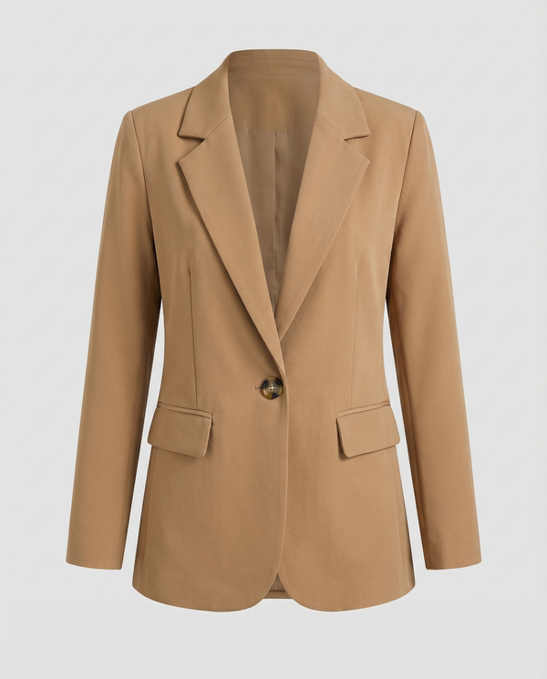 Women's Tailored Blazer with Timeless Sophisticated Style