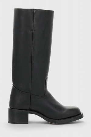 Stylish Women's Knee High Boots with Comfortable Stacked Heel