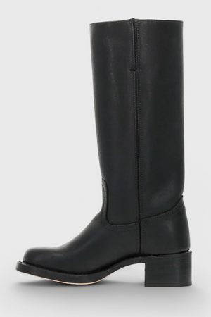 Stylish Women's Knee High Boots with Comfortable Stacked Heel