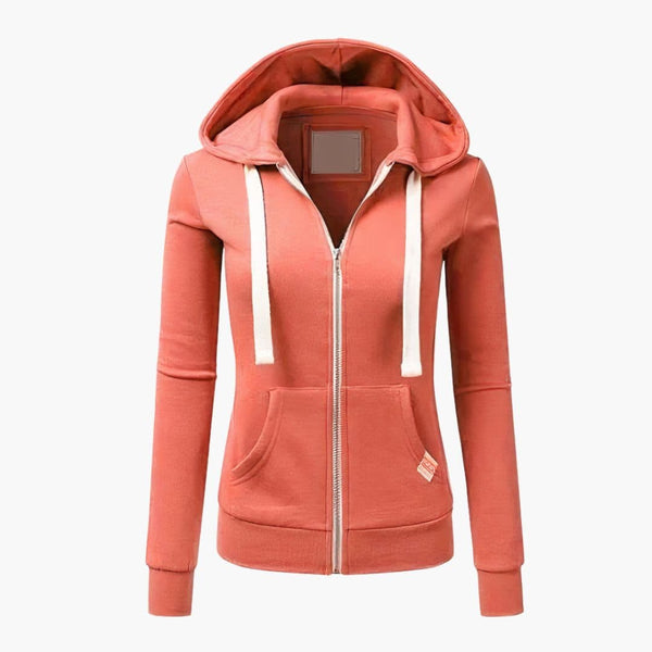 Comfortable Women's Hoodie Zippered