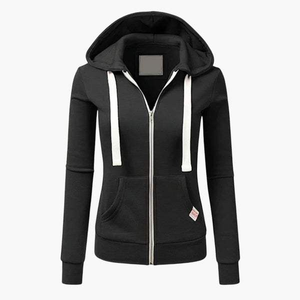 Comfortable Women's Hoodie Zippered