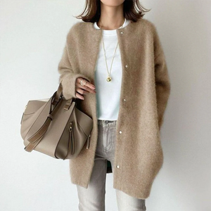 Comfortable Long Cardigan Relaxed-Fit