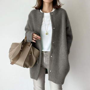 Comfortable Long Cardigan Relaxed-Fit