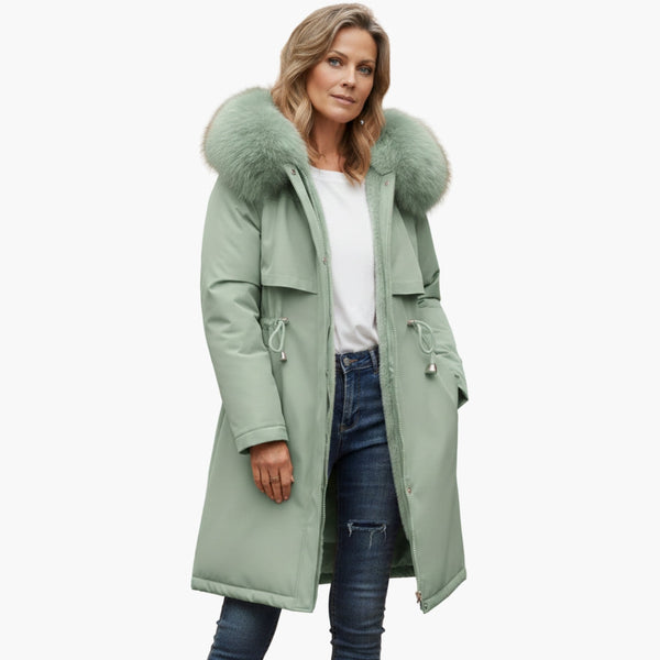 Hooded Long Winter Coat for Women