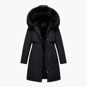 Hooded Long Winter Coat for Women