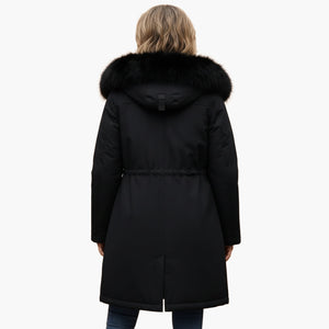 Hooded Long Winter Coat for Women