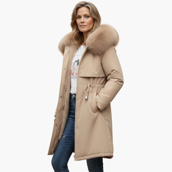 Hooded Long Winter Coat for Women