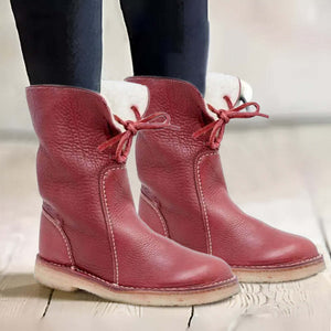 Cozy Lined Ankle Boots Warm Winter Boots for Women