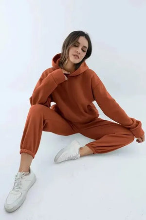 Women's Oversized Hoodie and Jogger Set