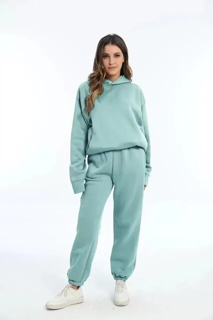 Women's Oversized Hoodie and Jogger Set