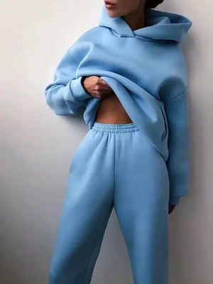 Women's Oversized Hoodie and Jogger Set