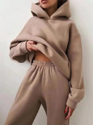 Women's Oversized Hoodie and Jogger Set