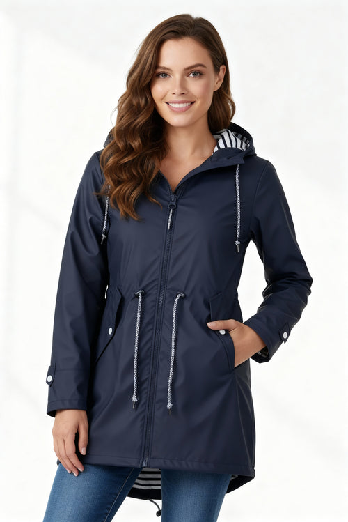 Women's Waterproof Hooded Coat