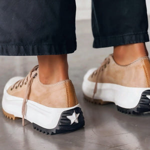 Women’s Lace Up Casual Chunky Platform Sneakers