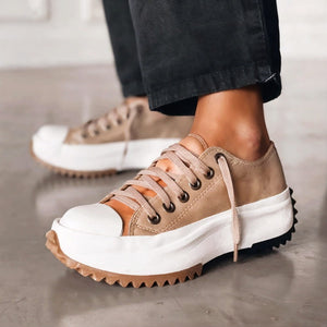 Women’s Lace Up Casual Chunky Platform Sneakers