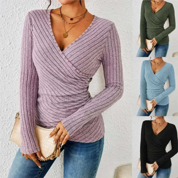 Sleek Tummy-Control Long Sleeve Top